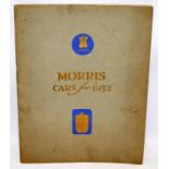 Original vintage Morris Cars for 1932 sales brochure. Produced in Sept 1931. Very clean condition.