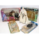 Collection of Lord of the Rings figures by Toy Biz. 5 items in lot, Gandalf figure (not Toy Biz)