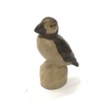 Poole Pottery stoneware Puffin modelled by Barbara Linley-Adams 4.3" high.