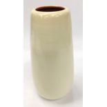 Poole Pottery Freeform shape 686 vase in C95 colourway with unusual Salmon colour inside vase 9.5"