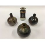 Poole Pottery interest Guy Sydenham miniature vases (4)