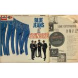 SWINGING BLUE JEANS LP "BLUE JEANS A SWINGIN". Great album from 1964 on HMV CLP 1802. Vinyl looks