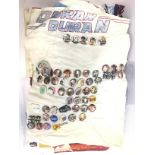 GREAT SELECTION OF DURAN DURAN EPHEMERA. This fans cherished collection includes - Badges -