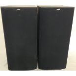 PAIR OF B&W SPEAKERS. (Bowers and Wilkins) These are model No. DM 602 S2 and are finished in a black