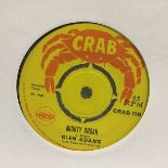 ERNEST WILSON & GLEN ADAMS 7” ‘JUST ONCE IN MY LIFE / MIGHTY ORGAN’. A Crab Release on CRAB 21
