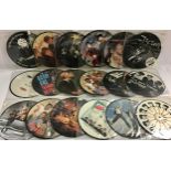 COLLECTION OF 7” PICTURE DISC’S. Nice set of pop disc’s here to include artist’s - Haircut 100 -