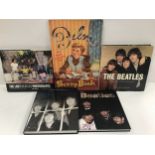COLLECTION OF BEATLE RELATED BOOKS AND SCRAP BOOK. This collection of books are all hardback and