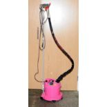 Pro Press Pro580 professional clothes and garment steamer in pink