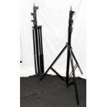 2 x Manfrotto ait cushioned tripod ref: 1004BAC