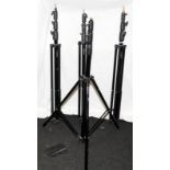 4 x Calumet lightweight photographic studio light stand ref: MF 6065