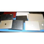 9 laptops to include Apple and Toshiba (all untested)