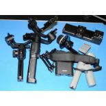 Bloggers/YouTube filming gear to include Moza Air 2 and Aircross 2 gimbal stabilisers. No chargers/