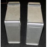 2 x Apple Mac G5 PC desktop base units. Untested but removed from a working environment