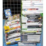 large collection of computer games to include Xbox 360, PS3 and Nintendo DS.