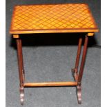 A small French style side table 67x49x32cm