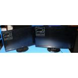 2 x Acer gaming monitors 24" and 27" screens