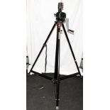 Manfrotto professional quality heavy duty wind up stand. Total extended height approx 2.5m. Model