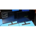 2 x Acer Nitro 23.8" ultra slim gaming monitors