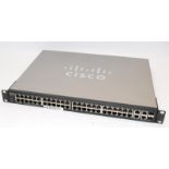 Cisco SG300-52mp 52 port gigabit stackable. Removed from a working environment