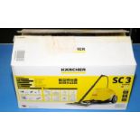 Karcher steam cleaner model ref: SC3, Boxed, appears to be unused