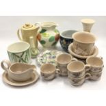Collection of ceramics to include mainly Poole Pottery.