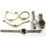 Collection of gents and ladies wristwatches to include Seiko.