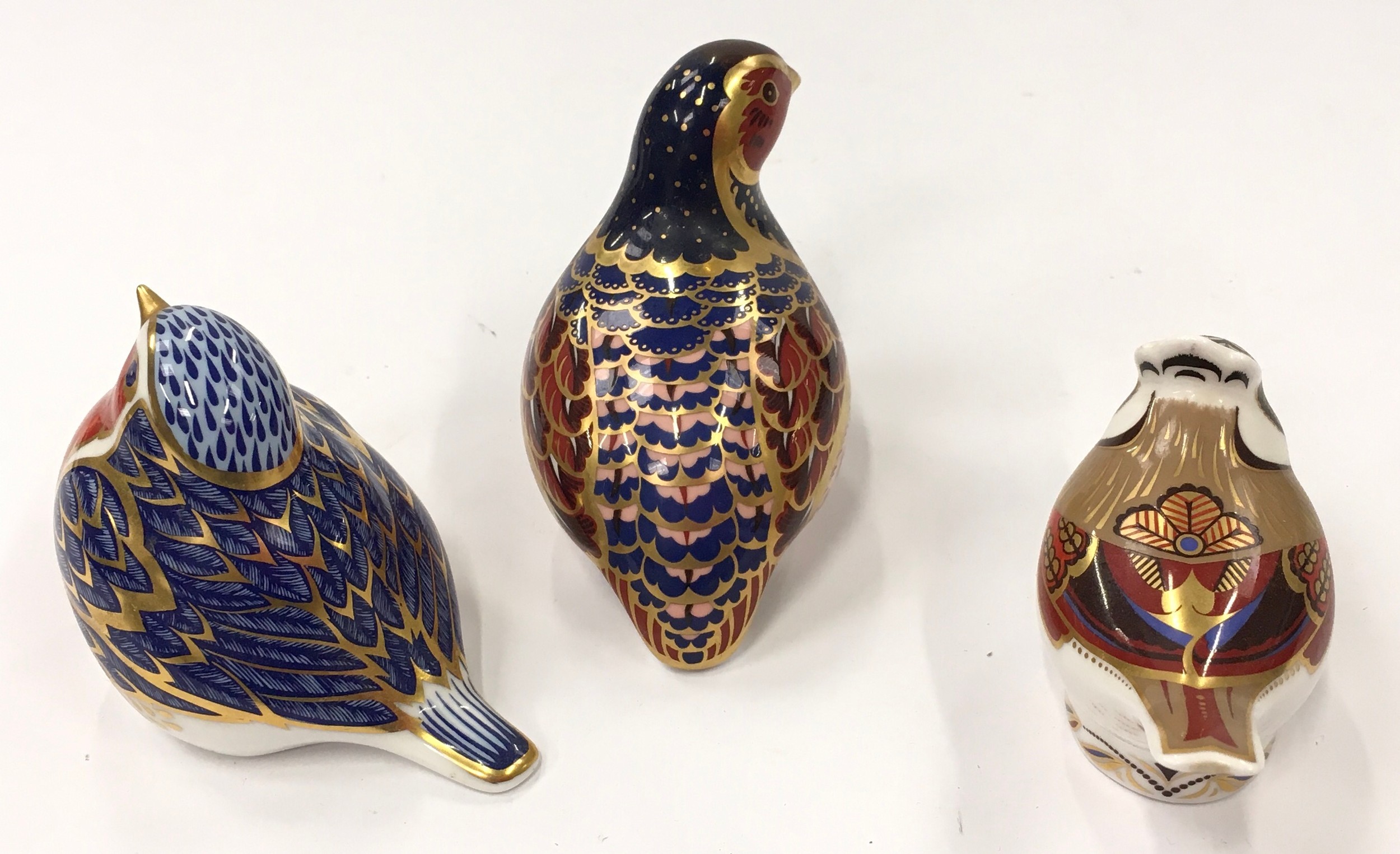 Royal crown Derby collection of bird paperweights (3). - Image 3 of 4