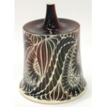 Poole Pottery Lorna Whitmarsh one off 1/1 studio vase with certificate.