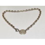 Tiffany & Co hallmarked silver chain.