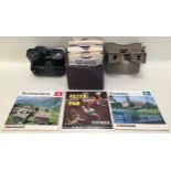 View master x 2 made by Sawyers and a collection of various reels to include many foreign