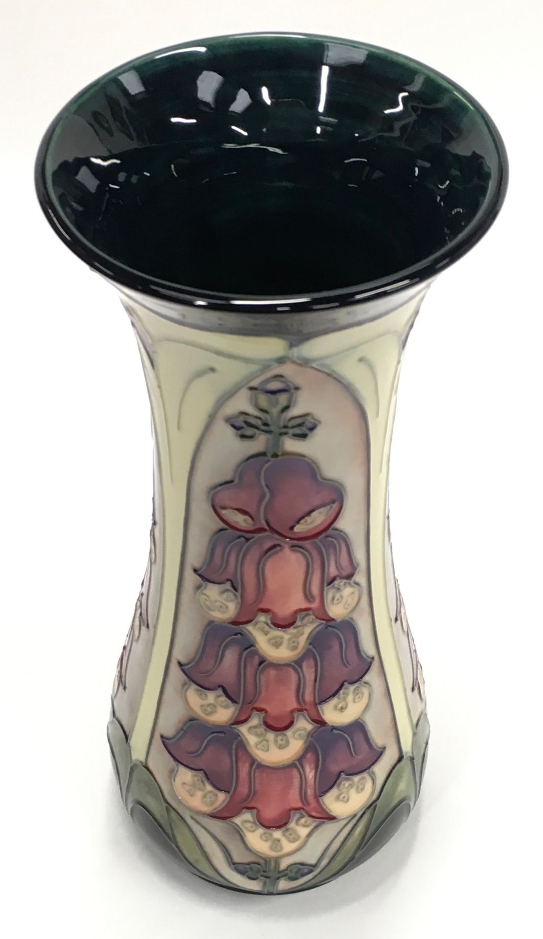 Moorcroft Rachel Bishop Foxglove vase 1994. Tubeliner Gillian Leese. Paintress Hayley Smith. 12" - Image 3 of 4