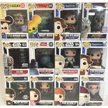 12 X Funko Pops boxed. Found In Ex condition we have figures to include - Star Wars - Harry Potter