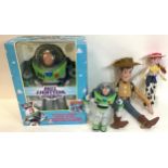 Buzz Lightyear toy selection by Thinkway. A boxed Buzz found in great condition along with a working