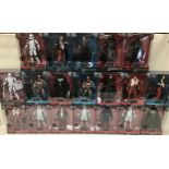 19 Disney store Die-cast 6” Star Wars Elite metal figurines. To include Baze Malbus - Han Solo -