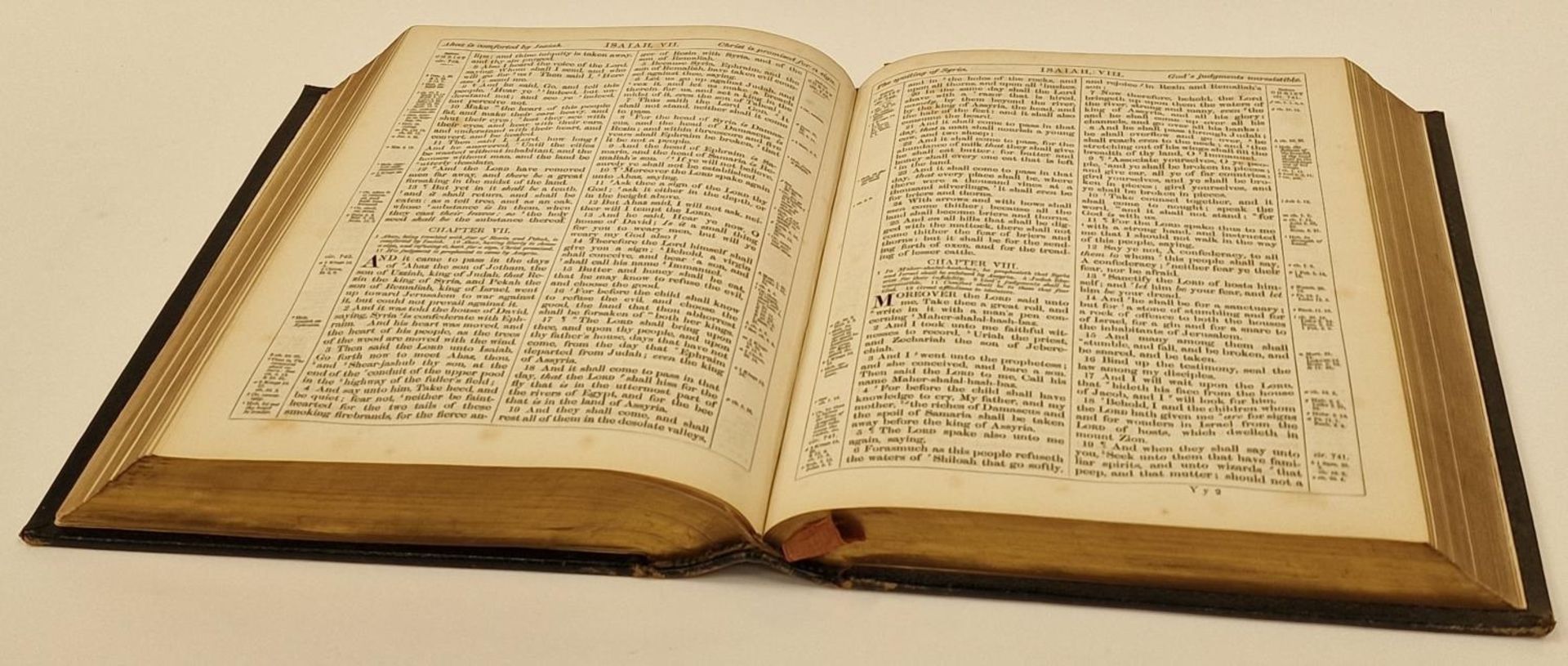 19th century Holy Bible by Eyre and Spottiswoode