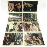 Complete set of eight 8 x 10" vintage lobby theatre cards for X rated film "Circus of Horrors"