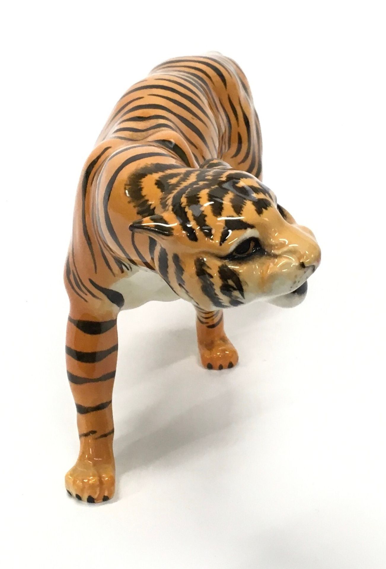 Beswick tigress ornament with markings 23cm long. - Image 3 of 4