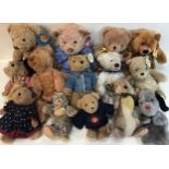 Collection of various cuddly Teddy Bears from various makers to include - Keel - Russ - Mullholand