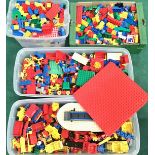 Lego Duplo found here in a collection of four boxes.