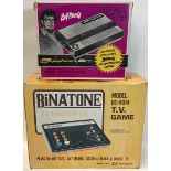 2 boxed vintage electrical items to include a Stylophone along with a Binatone TV Master Game MK 1V.