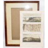 Antique Jean-Baptiste Debret / Charles Motte hand tinted lithograph with J B Debret watermark. Comes