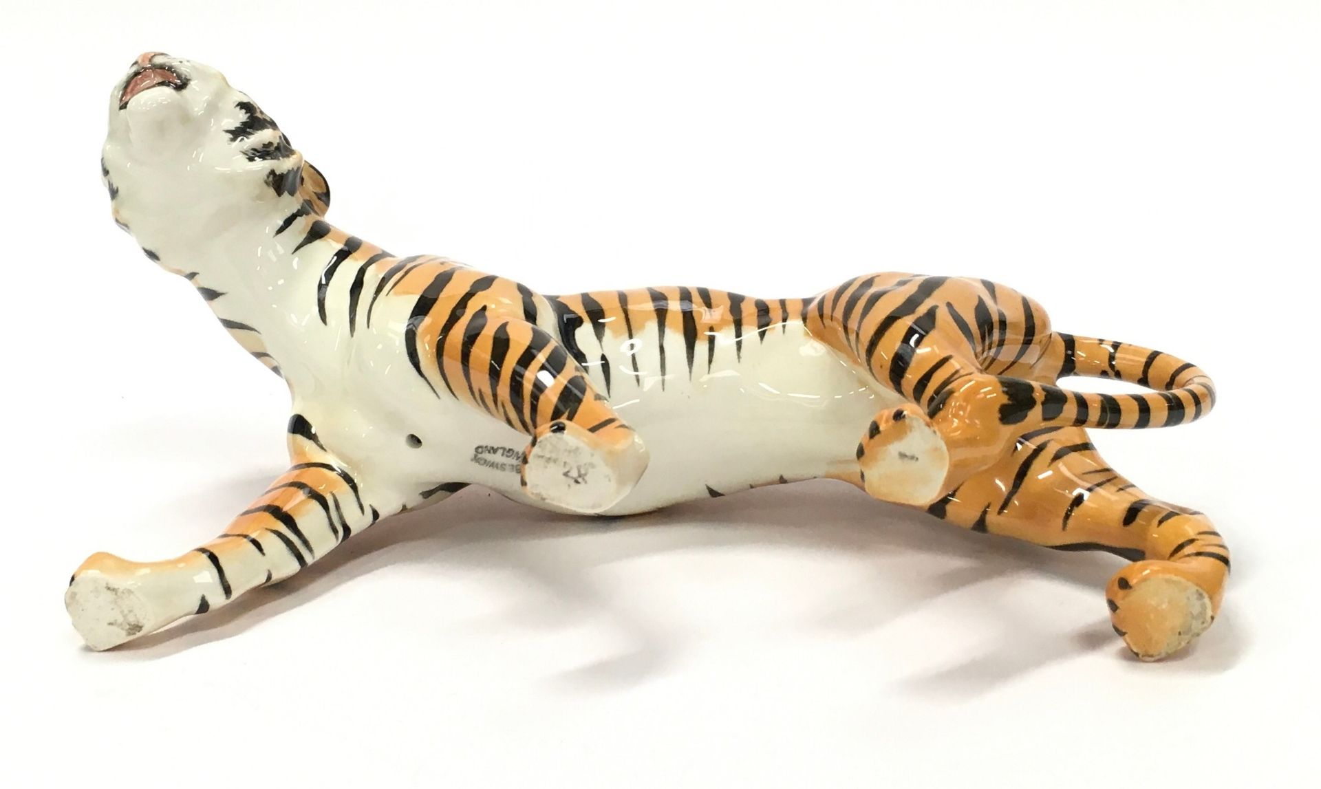 Beswick tigress ornament with markings 23cm long. - Image 4 of 4