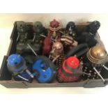Various Dr Who Daleks with a selection of hand held remotes. In this lot we have - Drone Dalek -