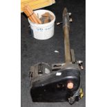 Power Pro Tools 5 speed wood lathe model ref: PP370WL c/w associated tools