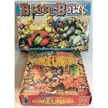 2 vintage Games Workshop Games. Here we have Five Dwarfs Dungeonbowl and Blood bowl. These are