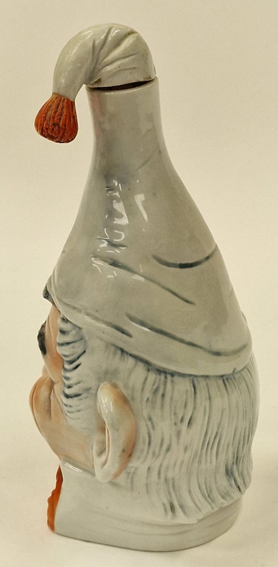 Importe de Sare French novelty ceramic drinks decanter 21cm tall. - Image 2 of 4