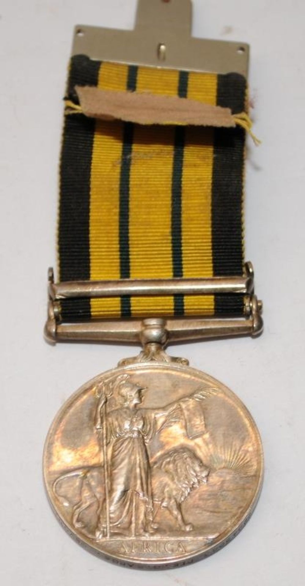 Africa General service medal with Kenya Bar issued to 22945043 Pte. G. Barge - Devon Regt. Lot - Image 3 of 6