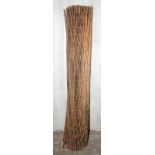 Large roll of wicker outdoor garden screening. 200cms tall