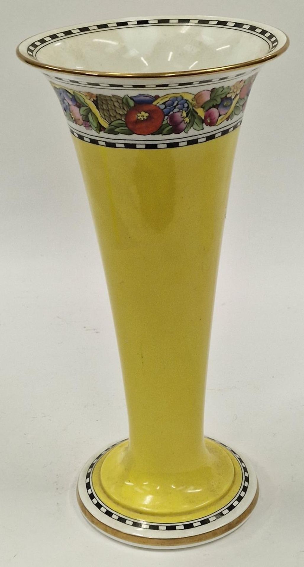 Wedgwood model 2210 tall trumpet vase 29x15cm - Image 2 of 4