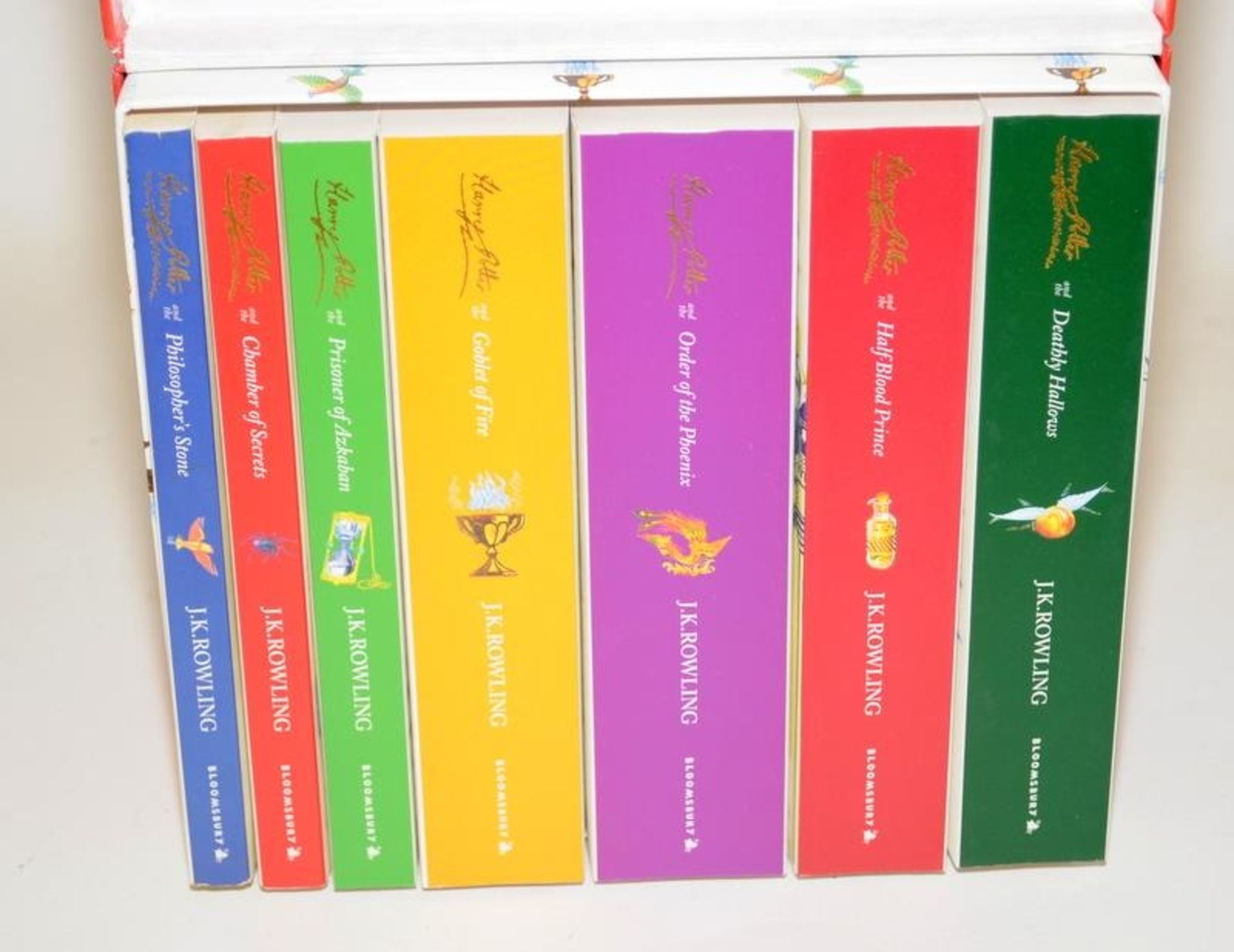 Harry Potter signature collection of books in gift set c/w Harry Potter complete collection on Blu- - Image 3 of 4